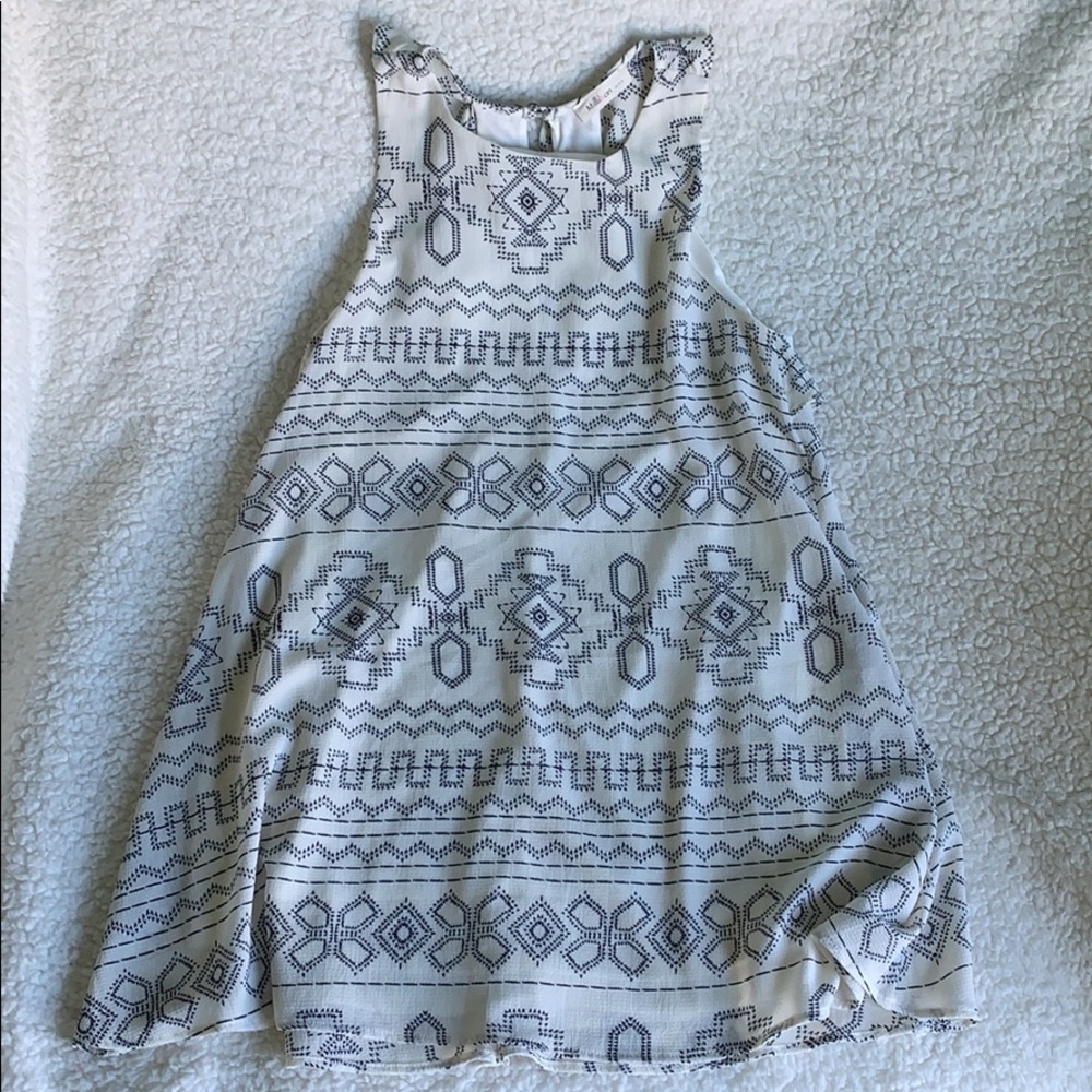 Swing boho dress